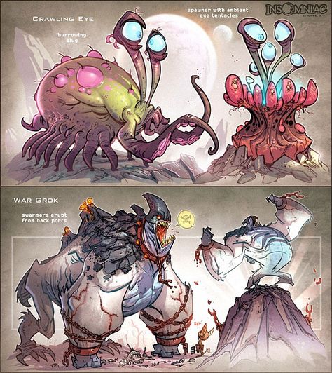 Creature Box Art, Ratchet And Clank Concept Art, Creature Box, Ratchet And Clank, Cartoon Monsters, Time Art, Monster Design, Cute Monsters, Creature Concept Art