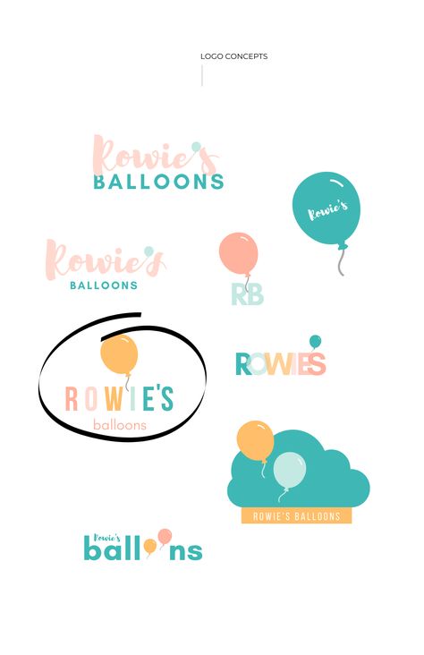 Logos Company, Balloon Logo, Party Logo, Branding Inspo, M Instagram, Grafic Design, Balloon Flowers, Balloon Bouquet, Logo Concept