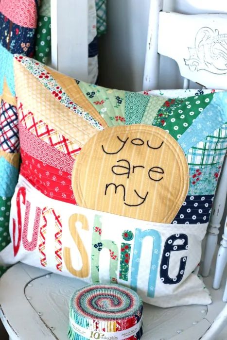 Sugarhouse Park Fabric | Quilting | Diary of a Quilter Sunshine Pillow, Diary Of A Quilter, Pillows Ideas, Quilt Backs, Amy Smart, Creeper Minecraft, Sale Ideas, Small Sewing, Sewing Pillows