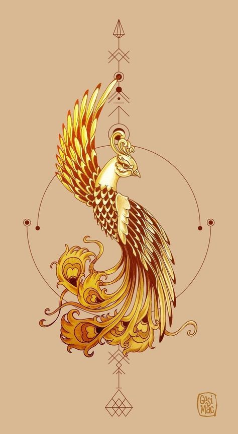 Kunst Tattoos, Phoenix Tattoo Design, Phoenix Art, Geniale Tattoos, Trendy Tattoo, Initial Tattoo, Phoenix Tattoo, Eye Tattoo, Hip Tattoo