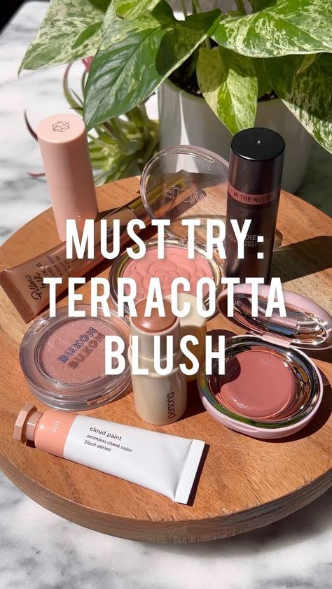 Terracotta Blush Makeup, Terracotta Blush, Cloud Painting, Warm Autumn, Blush Makeup, Color Palette, Blush, Makeup, Quick Saves