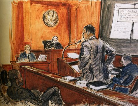 Court Room Sketches, Judge In Court Drawing, The Living Tribunal Art, Old Courtroom, Testifying In Court, Scene Drawing, Drawings, Art