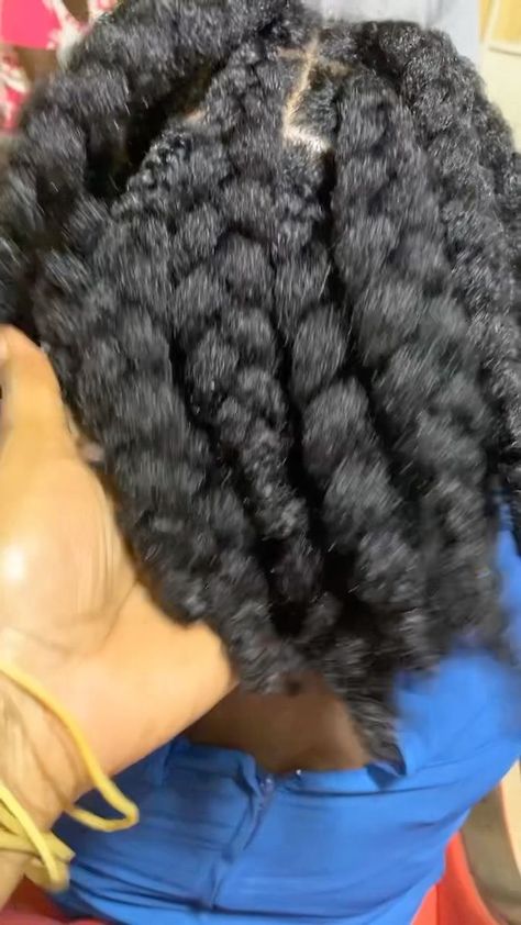 Fluffy Braids, Afro Hair, Protective Styles, Hair Goals, Thick Hair Styles, Natural Hair, Hair Hair, Natural Hair Styles, Hair Care