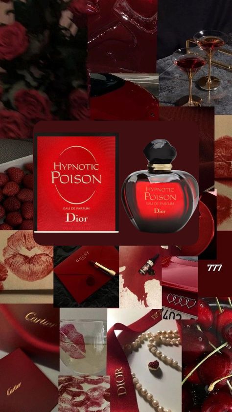 Dior, hypnotic poison, perfums, fragrance, femme fatale, red aesthetic, poison, ysl, scarlett, maroon, burgundy Link : https://amzn.to/3OjHMbM Hypnotic Poison Dior Aesthetic, Femme Fatale Perfume, Aesthetic Poison, Fatale Aesthetic, Poison Perfume, Christian Dior Jadore, Perfume Dior, Dior Aesthetic, French Skincare