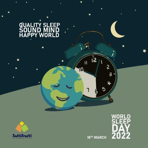 World Sleep Day poster Sleep Ads Creative, World Sleep Day, World Sleep Day Creative Ads, Sleep Poster Design, Sound Mind, When You Sleep, Ads Creative, Creative Ads, Disney Drawings