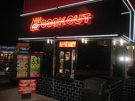 #cookout Cookout Fast Food Restaurant, Cookout Fast Food, Cookout Restaurant, Cook Out, Main Food, Just Good Friends, Brutalist Design, North Carolina Homes, Food Club