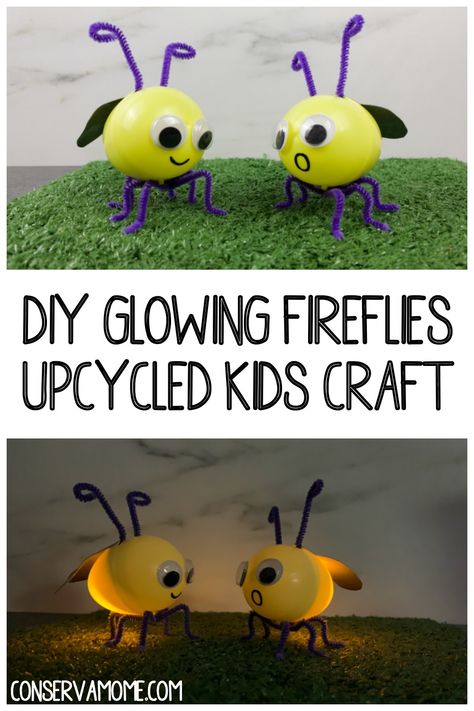 Qtip Crafts For Kids, Diy Firefly Craft, Firefly Craft For Kids, Firefly Craft, Lightening Bug Craft, Bug Jar Craft, Firefly Art Project, Glowing Firefly Craft, Lightning Bug Crafts