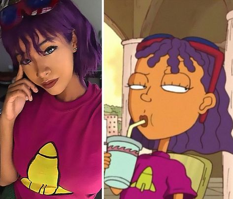 Reggie Rocket Power, Alyson Tabbitha, Princess Kida, Black Cosplayers, Girl Makeover, Marceline The Vampire Queen, Rocket Power, Character Role, Art Major