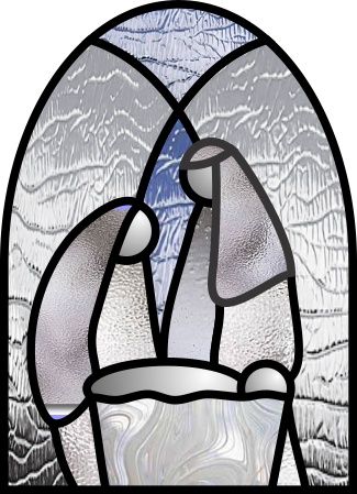 Easy nativity suncatcher simpler still - Click Image to Close Easy Stained Glass Patterns Free, Alphabet Quilt Blocks, Alphabet Old English, Beginner Stained Glass Patterns, Food Quilt, Symbols Alphabet, Free Stained Glass Patterns, Leaves Cross Stitch, Stained Glass Quilt