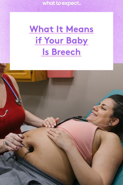 Did your practitioner say your baby is in a breech position? Here's why some babies end up in the head-up position, and what you can do if your baby is breech. Breech Baby, Baby In Womb, Breech Babies, 35 Weeks Pregnant, Baby Weeks, First Time Pregnancy, Fetal Position, Pregnancy Months, First Pregnancy