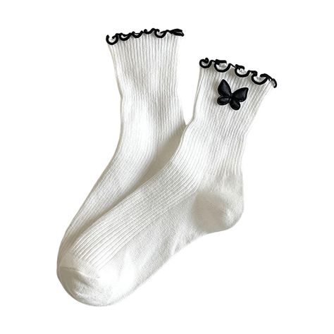 PRICES MAY VARY. White Ruffle Socks-Occasion: Ideal for daily wear, casual outings, or special events. Boot Socks-Material: Crafted from soft, breathable knit fabric for maximum comfort. Womens Ruffle Socks-Match: Complements dresses, skirts, or casual outfits with ease. Cozy Socks-Style: Mid-calf length with ruffle and bow details for a cute, Lolita-inspired look. Bow Socks-Feature: High ankle design ensures a snug fit and added breathability. Bow Socks Womens-Design: Available in classic black Socks Bow, Bow Socks, Pretty Socks, Ruffle Socks, Socks Style, Socks Womens, Ruffled Socks, Cozy Socks, Boot Socks