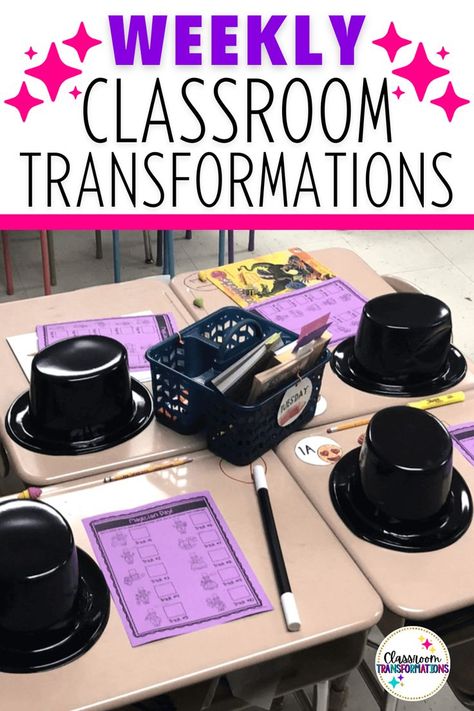 End Of The Year Room Transformation, Apple Classroom Transformation, Easy Classroom Transformations, Classroom Transformation Ideas Middle School, Reading Room Transformations, Classroom Theme Days, Classroom Transformation Ideas, Apple Theme Classroom, Setting Up A Classroom