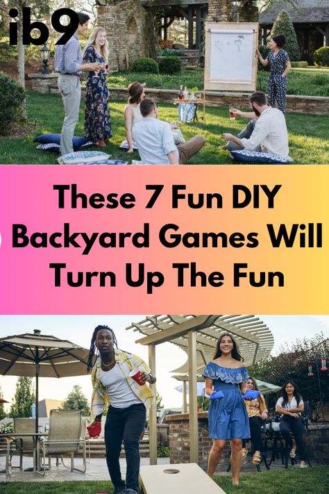 It’s summer, and that means spending a lot more time outdoors.
If you have a cookout, family reunion, or party coming up and want to have something fun and entertaining for everyone to do, why not make an outdoor game? Here are seven fun outdoor games you can make or play this summer. Summer Boredom, Fun Outdoor Games, Outdoor Game, Backyard Games, Outdoor Games, Fun Diy, Diy Backyard, Turn Up, Family Reunion