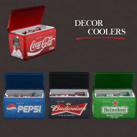 Leo 4 Sims: Decor Coolers • Sims 4 Downloads Sims 4 Leo Sims, Sims 4 Food Clutter, Sims 4 Cc Clutter, Leo Sims, Sims Cc Furniture, Cc Clutter, Sims 4 Cc Decor, Los Sims 4 Mods, Sims 4 Packs