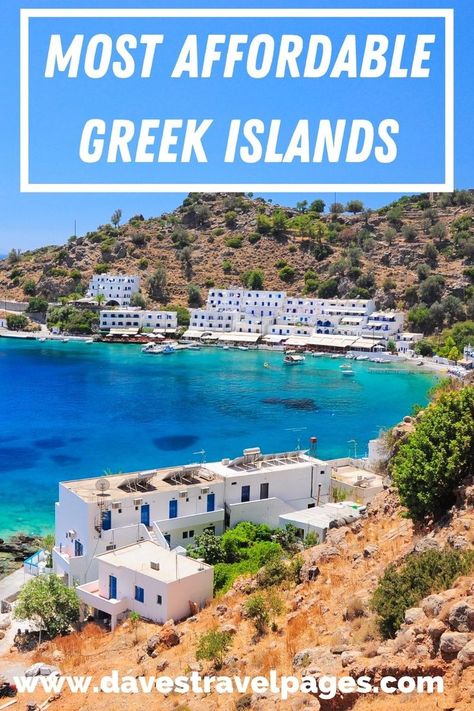 Cheap Places To Visit, Greek Islands Vacation, Greek Islands To Visit, Greek Island Hopping, Best Greek Islands, Greek Travel, Places In Greece, Cheap Places To Travel, Greece Travel Guide