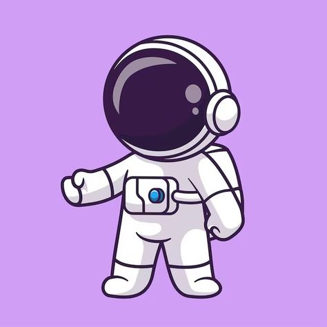 Catalyststuff | Freepik Illustration Science, Astronaut Cartoon, Coffee Cartoon, Cute Astronaut, Vector Icons Illustration, Flat Vector, Science Technology, Funny Puns, Icon Illustration