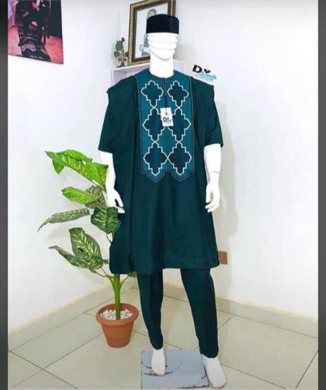 Emerald Green Agbada For Men, Latest Agbada Designs For Men 2023, Green Agbada Styles Men Wedding, Green Agbada, Agbada Styles Men Wedding, Babban Riga, Men Agbada Styles, Latest Agbada Designs, Agbada Styles Men