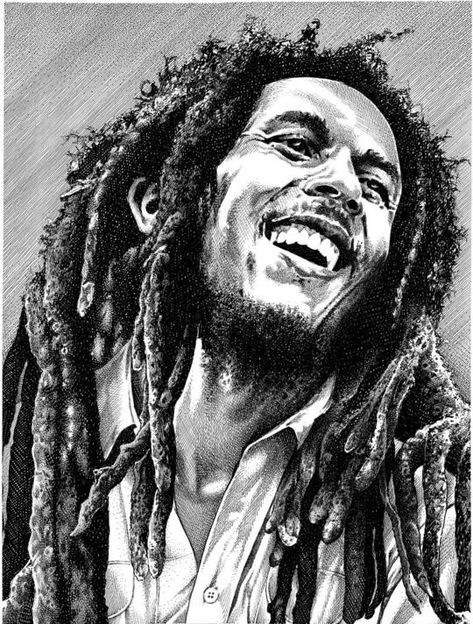 Bob Marley Sketch, Bob Marley Artwork, Saxophone Art, Pagan Tattoo, Weavers Art, Africa Art Design, Bob Marley Art, Instagram Illustration, Art Photography Portrait