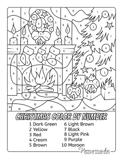 Christmas Coloring Pages Color By Number, Christmas Coloring Pages Free Printable Color By Number, Grinch Color By Number, Advent Colouring Free Printable, Christmas Activity Printables Free, Free Christmas Color By Number, Christmas Worksheets 3rd Grade, Christmas Colour By Number, Color By Number Christmas Printable Free