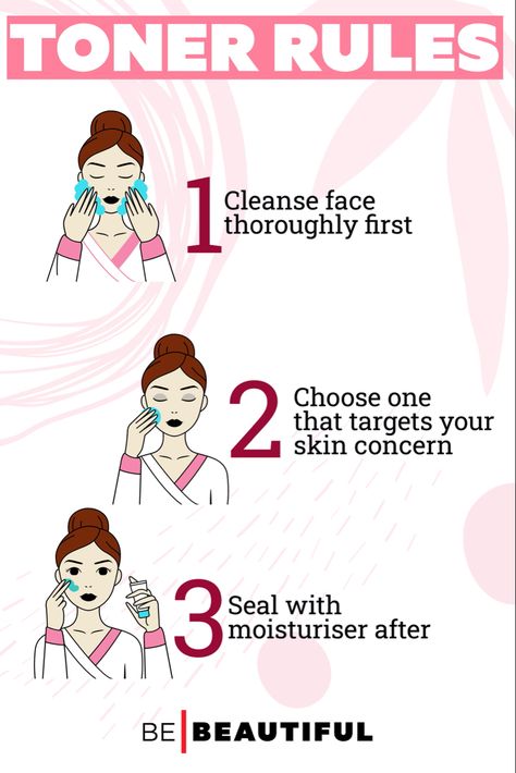 How to use face toner Toner At Home, How To Use Toner, Toner Benefits, Oil Based Cleanser, Double Cleansing, Skin Toner, Skin Skincare, Toner For Face, Skincare Tips