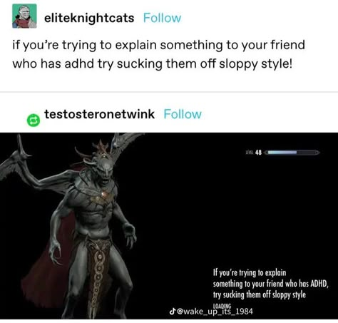 Elder Scrolls Funny, Silly Images, Elder Scrolls, Funny Me, Skyrim, Tumblr Funny, Tumblr Posts, Funny Posts, Fallout