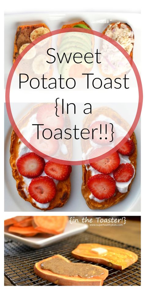 Toaster Recipes, Toasted Potatoes, Healthy Substitutes, Potato Toast, Sweet Potato Toast, Sweet Potato Breakfast, Inflammatory Foods, Healthy Ideas, Baked Pumpkin