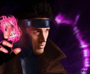 Gambit by sia1965pak Gambit Movie, Chaning Tatum, Gambit X Men, X Men Funny, Remy Lebeau, The Gambit, Rogue Gambit, X Men Evolution, Movies 2016