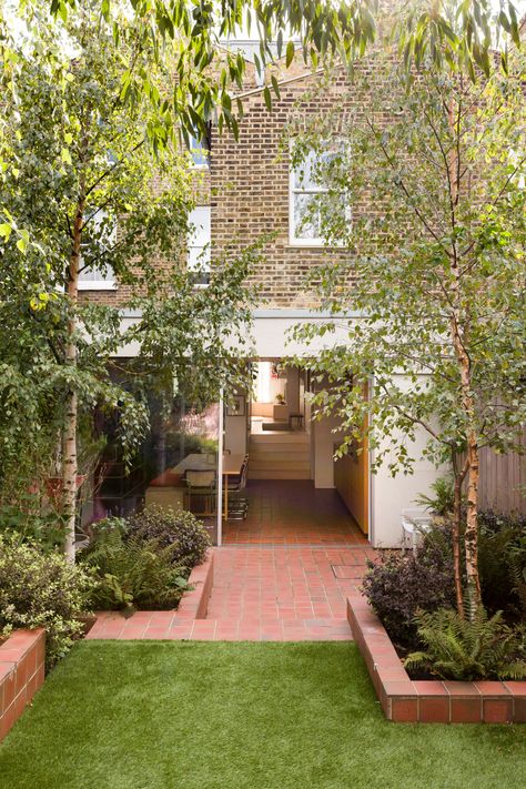 For Sale: Blurton Road II, London E5 | The Modern House Quarry Tile Floor, London Fields, Best Pubs, Internal Courtyard, Raised Planter, The Modern House, Victorian Terrace, Double Glazed Window, Urban Setting