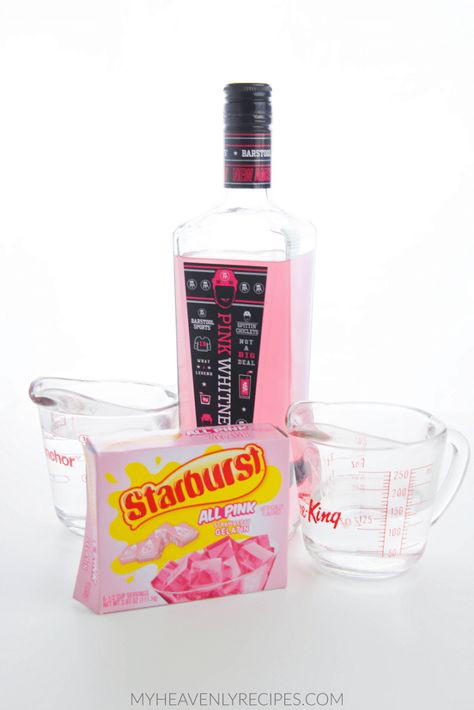 Starburst Jello Shots Recipe, Pink Jello Shots, Alcoholic Jello Shots, Pink Starburst Jello Shots, Starburst Jello Shots, Wine Jello Shots, Syringe Jello Shots, Lemonade Jello Shots, Strawberry Jello Shots