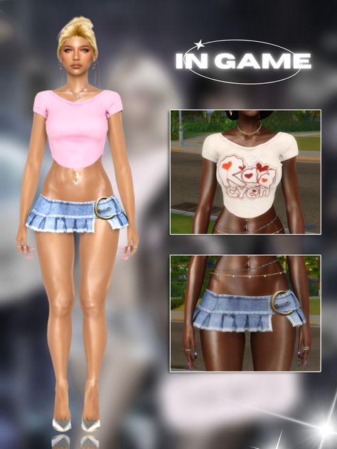 camssimz | creating the sims 4 content | Patreon Sims 4 Bimbocore Cc, Fem Clothing, Sims Folder, Sims 4 Afro Hair, Sims 4 Content, Sims Finds, Sim4 Cc, Ts4 Clothes, Cc Shopping