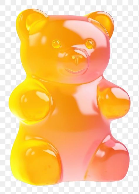 Gummy Bear Illustration, Png Teddy Bear, Rainbow Products, Candy Png, Candy Photography, Jelly Bear, Candy Icon, Packaging Snack, Gummy Candies