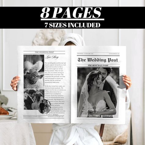 Wedding crossword, Fall wedding, Folded newspaper, Wedding program, Wedding timeline, Ceremony Program, Wedding Newspaper, Newspaper Template, Tiktok Wedding, Digital Tabloid, Newspaper Club, Canva Newspaper, Large Newspaper Folded Newspaper, Wedding Newspaper Template, Newspaper Format, Tiktok Wedding, Newspaper Wedding, Newspaper Wedding Programs, Wedding Newspaper, Canva Wedding, Newspaper Template