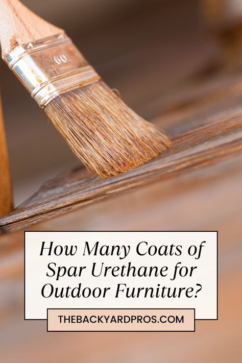 🌞✨ Elevate your outdoor furniture game with our expert guide on "How Many Coats of Spar Urethane for Outdoor Furniture?" 🪚🏡 Unlock the secret to long-lasting protection and a stunning finish for your patio pieces. Whether you're a DIY enthusiast or a seasoned woodworker, this guide is your key to mastering the art of Spar Urethane application! 🎨🛠️ #OutdoorFurnitureCare #DIYWoodworking #ProtectiveFinishes Spar Urethane, Paint Thinner, Hairstyles For Women Over 50, Best Brushes, Mineral Spirits, Brush Type, Backyard Projects, Women Over 50, Deep Colors