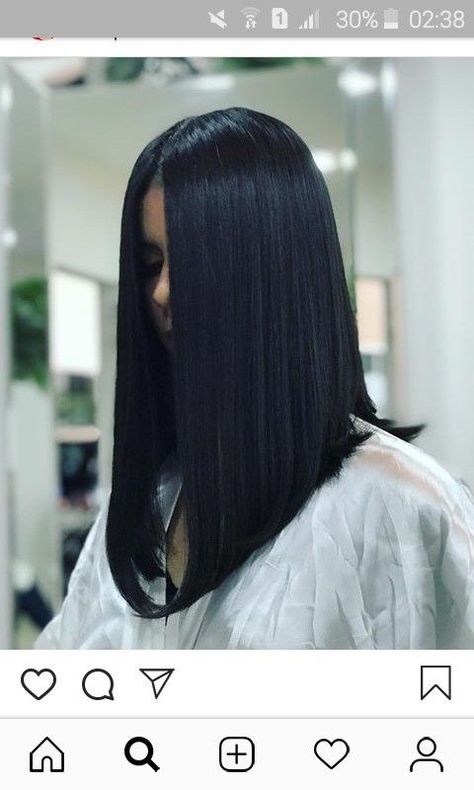 Long A Bob Haircut, Short Reverse Bob, A Line Bob Long, Long Bob Black Hair, Long Angled Haircut, Bob Haircut Long, Longbob Hair, Layered Hair With Bangs, Haircuts For Medium Length Hair