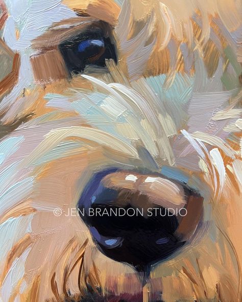 Pet Paintings Acrylic, Colorful Animal Paintings Abstract, Dog Paintings Easy, 50 Day Challenge, Abstract Dog Painting, 75 Day Challenge, Ali Kay, Painting Challenge, Abstract Portraits