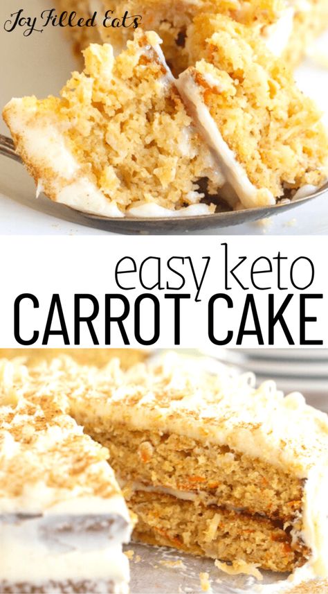 If you are looking for a luscious, tender, and delicious Keto Carrot Cake recipe, you have just stumbled across an amazing one. This layered carrot cake is beautiful and looks as impressive as it tastes. You won’t believe that this easy cake recipe is not only keto but grain-free, gluten-free, sugar-free, Trim Healthy Mama friendly, and low carb too. Keto Carrot Cake Recipe, Trim Healthy Mama Dessert Recipes, Thm Cake, Keto Carrot Cake, Low Carb Carrot Cake, Mediterranean Desserts, Trim Healthy Mama Dessert, Dr Gundry, Keto Cakes