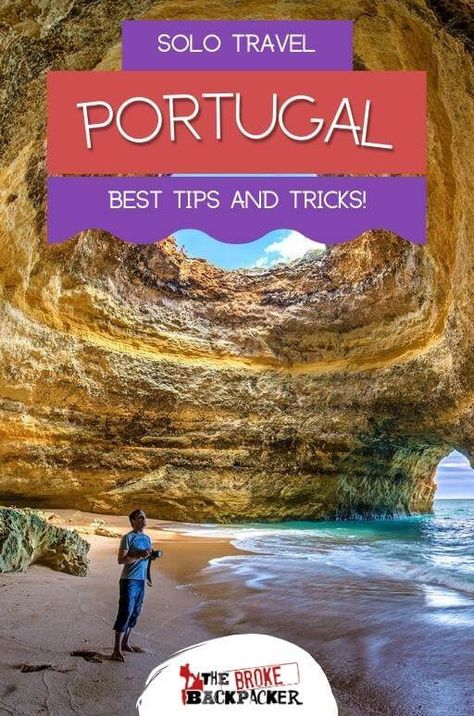 Before you solo travel in Portugal, I’ve got some advice. Here are some ESSENTIAL travel tips for traveling Portugal alone! Traveling Portugal, Travel In Portugal, Portugal Destinations, Travel Portugal, Tips For Traveling, Solo Travel Tips, Travel App, America And Canada, Solo Female Travel