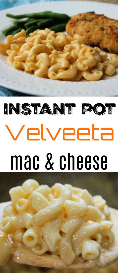 Instant Pot Macaroni And Cheese Velveeta, Insta Pot Mac & Cheese Recipes, Instant Pot Macaroni And Cheese, Instapot Mac And Cheese, Instant Pot Mac And Cheese, Velveeta Mac And Cheese, Meal Prep Plans, Mac Cheese Recipes, Small Pasta