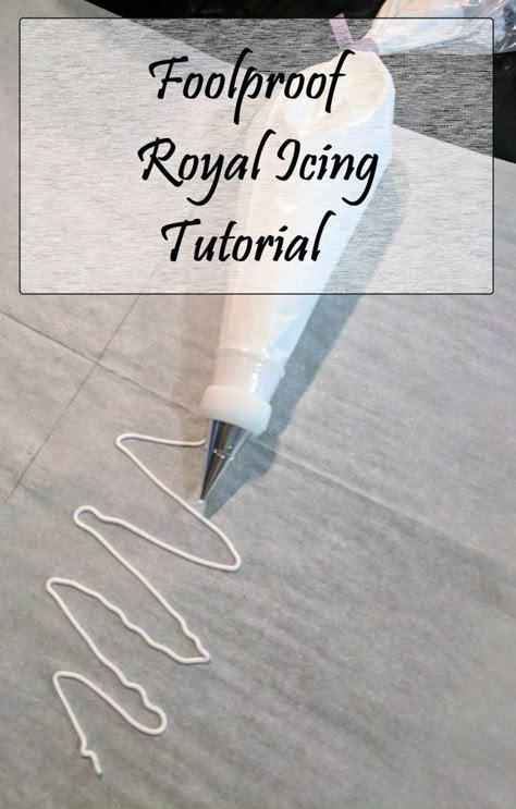 Best Royal Icing Recipe, Royal Icing Piping, Easy Royal Icing Recipe, Cookie Icing Recipe, Halloween Cookies Decorated, Sugar Cookie Royal Icing, Sugar Cookie Icing, Icing Tips, Royal Icing Recipe