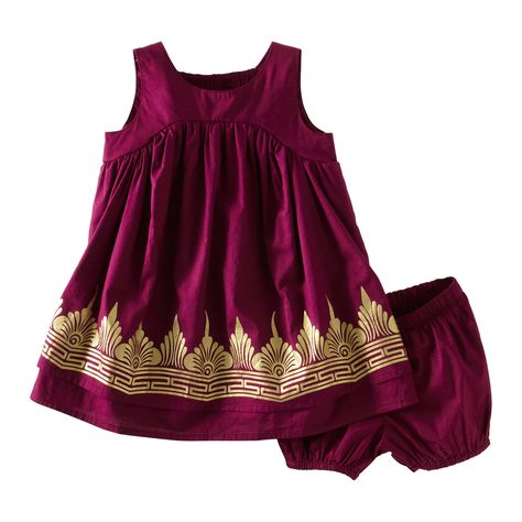 Si tengo una niña este sera perfecto!!! Braid Ponytail, Kids Frocks Design, Kids Dress Wear, Girls Frock Design, Newborn Girl Outfits, Golden Temple