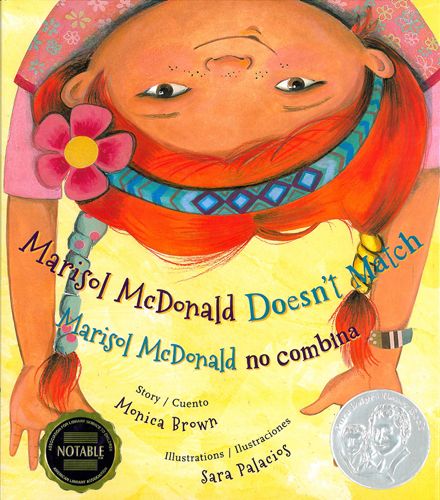 Spanish Stories Kids Will Love: Marisol McDonald Books Monica Brown, Image Positive, Mighty Girl, Match Book, Book Press, Mc Donald, Hispanic Heritage Month, Hispanic Heritage, Language Learners