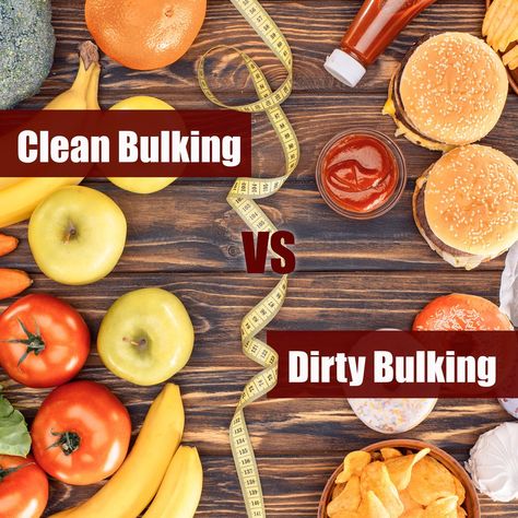 Here's everything that you need to know about clean vs. dirty #bulking. #gym #gymtime #exercise #fitness Clean Bulking, Clean Body, Gym Time, Exercise Fitness, Pros And Cons, Need To Know, Gym