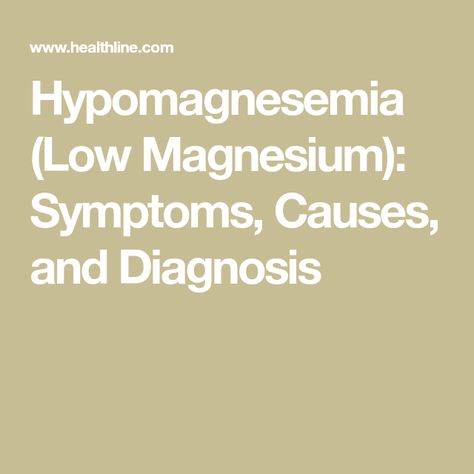 Hypomagnesemia (Low Magnesium): Symptoms, Causes, and Diagnosis Low Magnesium Symptoms, Throbbing Headache, Low Magnesium, Acrylic Pouring Techniques, Acrylic Pouring, Headache, Nutrition, Health