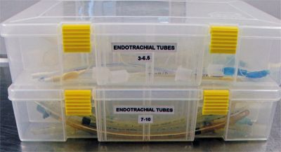 ET tube storage in tackle boxes Clinic Storage, Endotracheal Tube, Vet Medicine, Vet Clinic, Vet Clinics, Hospital Design, Veterinary Hospital, Clinic Design, Veterinary Clinic