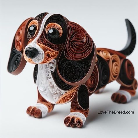 Yulia Brodskaya Quilling, Yulia Brodskaya, Quilled Animals, Diy Quilling Crafts, Canvas Painting Projects, Arte Quilling, Quilling Animals, Paper Quilling For Beginners, Quilling Work