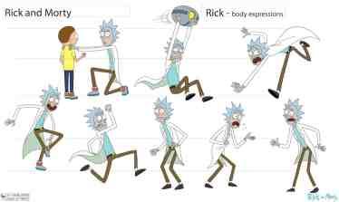 Rick And Morty Drawing, Rick And Morty Characters, Justin Roiland, Rick Sanchez, Rick Y Morty, Character Model Sheet, Simple Minds, Character Poses, Adult Swim