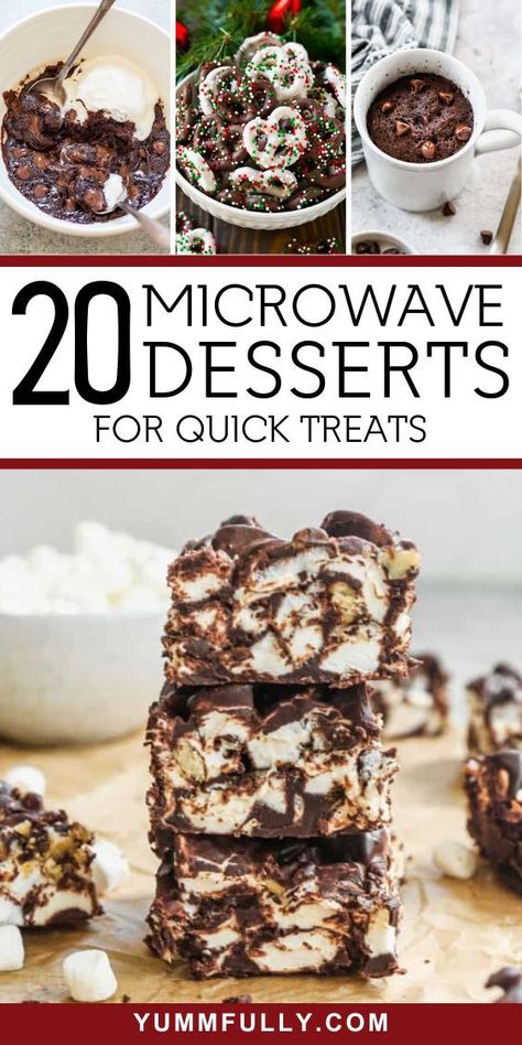 Satisfy your sweet cravings in a flash with these Microwave Desserts, where the magic of quick and easy indulgence comes to life. From gooey mug cakes to warm chocolate brownies, these recipes transform your microwave into a dessert wizard, ensuring a delicious treat is just moments away. Microwave Sweets, Unusual Desserts, Microwave Desserts, Quick Yummy Desserts, Microwave Cooking Recipes, Unusual Dessert, Microwave Mug Recipes, Cheap Desserts, Microwave Dessert