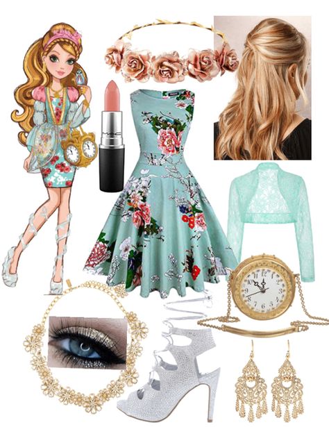 Ella Outfit, Ashlynn Ella, Princess Inspired Outfits, Monster High Clothes, Disney Inspired Fashion, Character Inspired Outfits, Fandom Fashion, Disney Inspired Outfits, Fandom Outfits