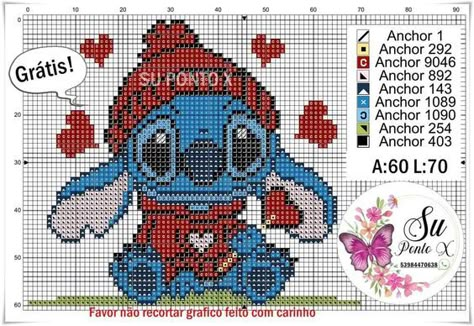 Disney Stitch Cross Stitch Pattern, Disney Hama Beads Pattern, Christmas Cross Stitch Patterns Free, Christian Cross Stitch, Disney Cross Stitch Patterns, Cross Stitch Love, Stitch Cartoon, Cross Stitch Books, Disney Cross Stitch