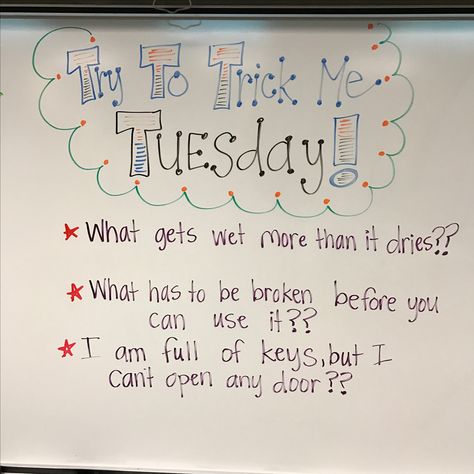 Tuesday Tuesday Question Of The Day Classroom, Tuesday Board Message, Tell Me Tuesday Questions, Tuesday Check In, Tuesday Classroom Morning Message, Tuesday Whiteboard Question, Tuesday Question Of The Day, Tuesday Board Prompt, Tuesday Whiteboard Message